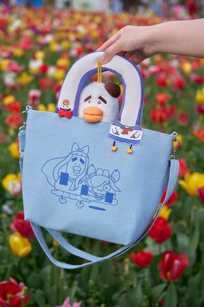 pop子和pipi美的日常 × 狸叶 POCTO 和 PIDUCK合作款挎包