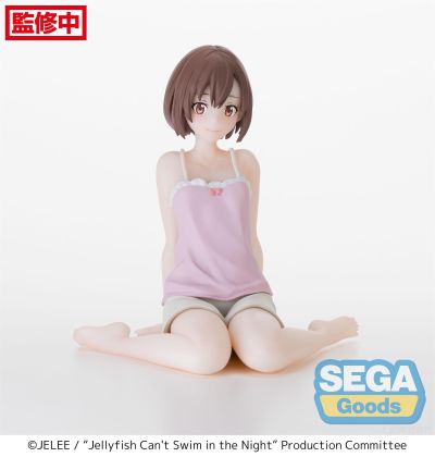 夜晚的水母不会游泳 小坐系列奖品人偶 “光月真昼”