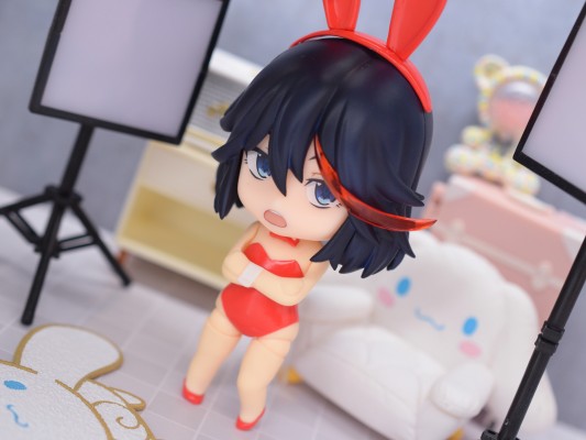 黏土人配件系列 换装用兔女郎裝 Red 