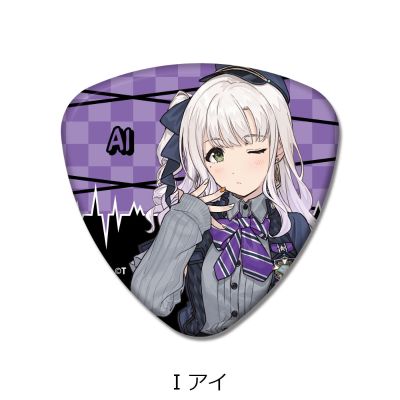 GIRLS BAND CRY 拨片型徽章