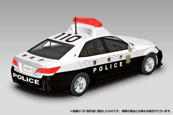 卡扣组合型套件 No.01-PC 丰田 皇冠 警用巡逻车