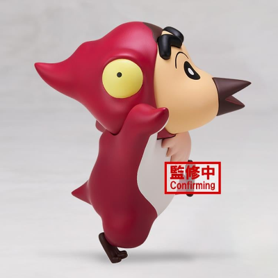 电影 蜡笔小新：我们的恐龙日记 春日部防卫队玩具人偶1 A款：翼龙小新