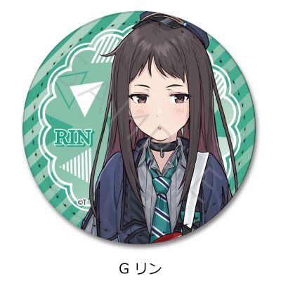 GIRLS BAND CRY 皮革徽章（圆形）