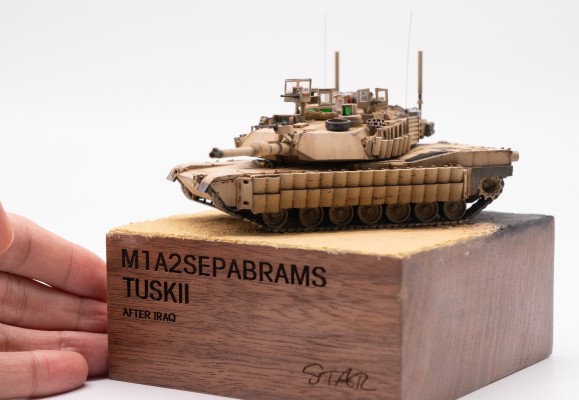 72-003 美国M1A2 SEP“艾布拉姆斯” TUSK II主战坦克