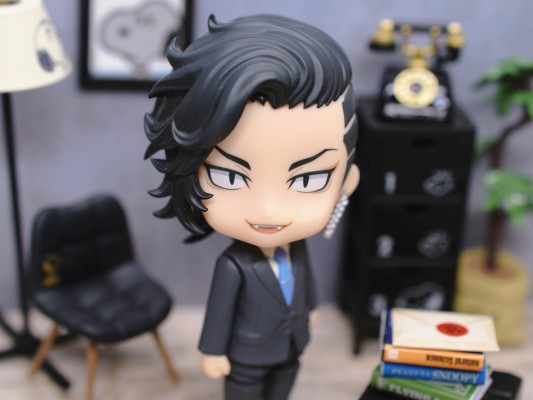 黏土人もあ 黒スーツ 