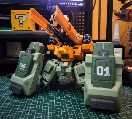 硬核机甲 圆锤 攻城型/粒子炮型