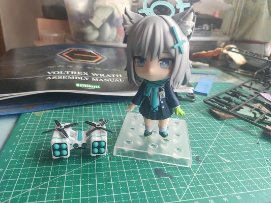 粘土人#2265 蔚蓝档案 砂狼白子