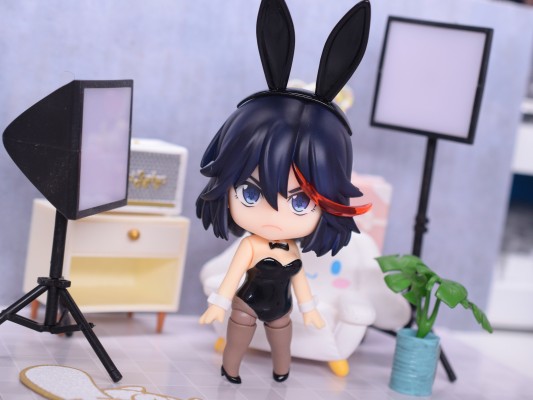 黏土人配件系列 换装用兔女郎裝 Black