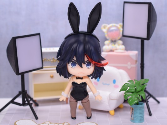 黏土人配件系列 换装用兔女郎裝 Black