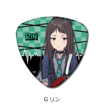 GIRLS BAND CRY 拨片型徽章