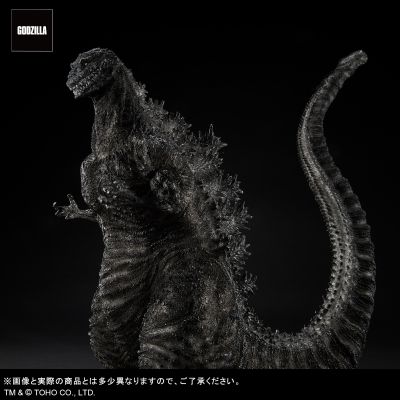 东宝30厘米系列 酒井祐司造型杰作 哥斯拉（2016）黑白版