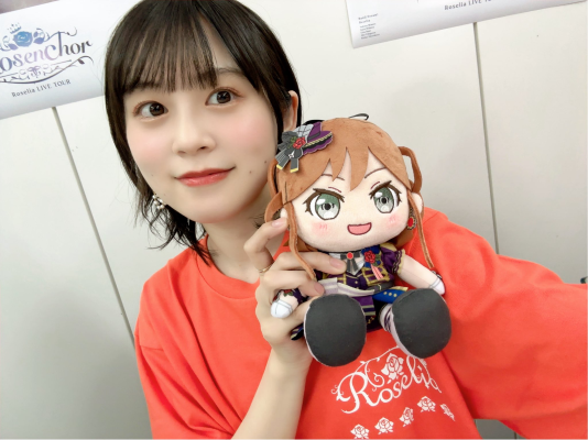 BanG Dream! 少女乐团派对 毛绒玩偶 Roselia 凑友希那/冰川纱夜/今井莉莎/宇田川亚子/白金燐子
