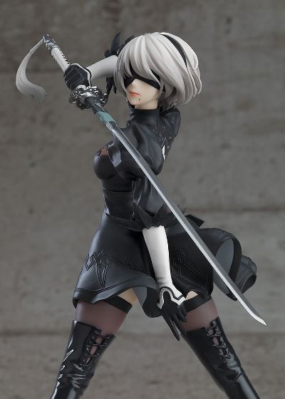 POP UP PARADE 尼尔：自动人形（动画版） 2B（寄叶二号B型）