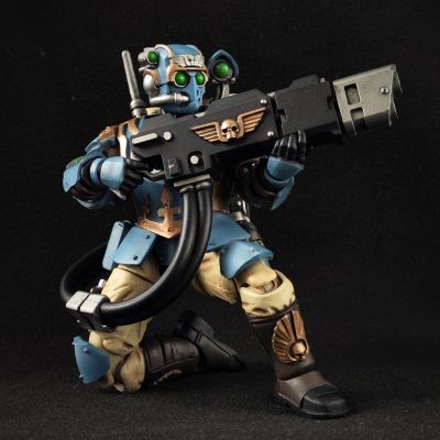 战锤40000 星界军 风暴忠嗣小队 第55卡比克雄鹰兵团 高能齐射枪射手