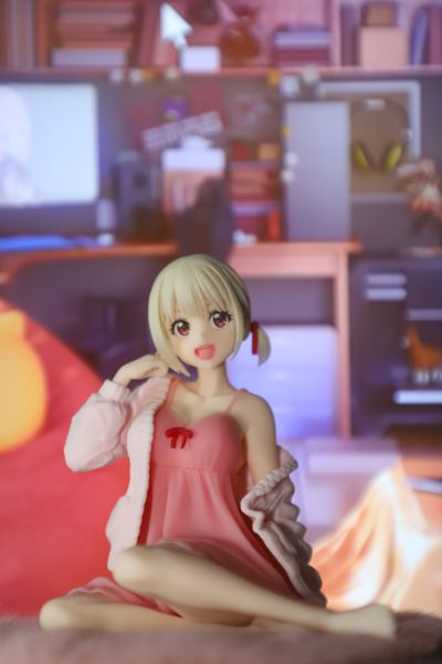 莉可丽丝 可爱桌摆人偶 锦木千束~居家服造型~