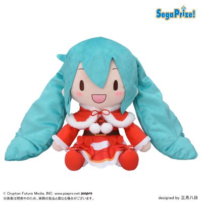初音未来系列  Fuwa Petit L码毛绒玩偶 “初音未来” 圣诞节2024
