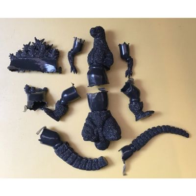 哥斯拉（1984）软胶套件 深灰色版