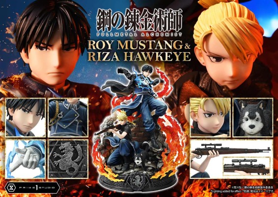 CMFMA-02 钢之炼金术师 FULLMETAL ALCHEMIST 罗伊·马斯坦 与 莉莎·霍克艾