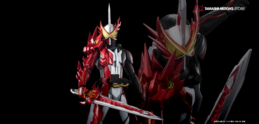 S.H.Figuarts 假面骑士圣刃 勇气之龙 -金属配色版-