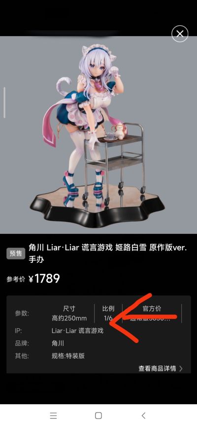 KDcolle 谎言游戏 姫路白雪 原作版