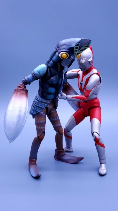 一番赏 S.H.Figuarts 奥特曼 D奖 巴尔坦星人 透明配色