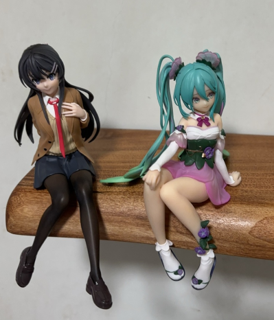 压泡面 初音未来 粉色牵牛花仙子
