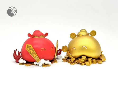 史莱姆家族 财神福神日本限定限量套