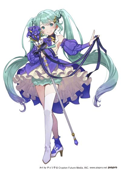 初音未来生日会2024 艺术家杰作进阶版 珍藏人偶~花朵造型~