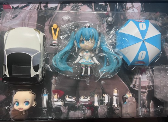 粘土人 #109a 良笑赛车 VOCALOID 初音未来 Racing 2010