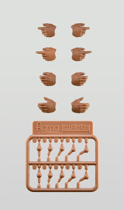 小军械库 LA-OP18 figma专用战术手套 L尺寸（棕黃色）