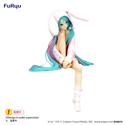 初音未来 压泡面人偶-兔耳睡衣-