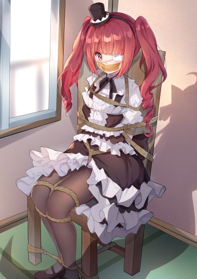 粘土人#2370 邪神与厨二病少女 花园百合铃