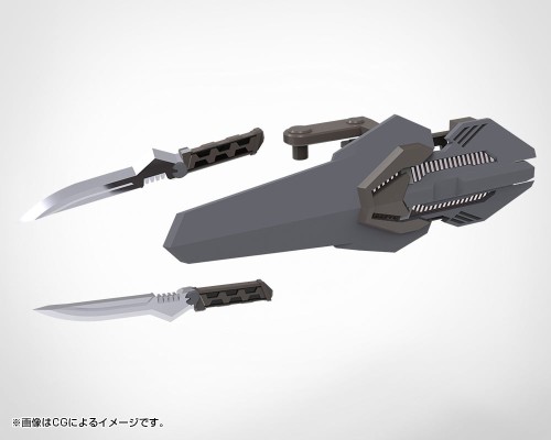 M.S.G.武器组件55 复合板组件01 灰色