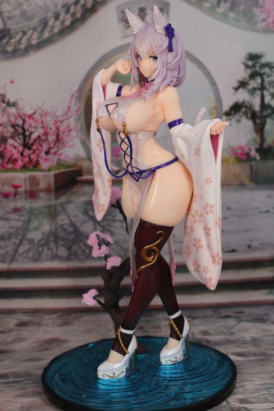湿润旗袍娘