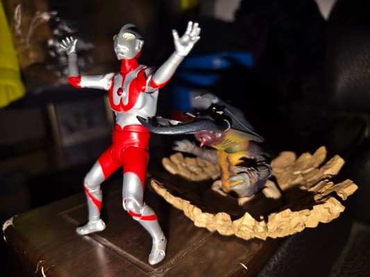 魂EFFECT 棕色裂地冲击特效件 S.H.Figuarts配件