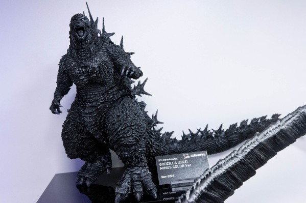 S.H.MonsterArts 哥斯拉（2023）黑白配色