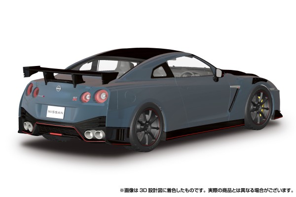 乐Pla Snap Car No.02-NG R35 日产 GT-R NISMO 特别版 2022年款 NISMO 隐形灰