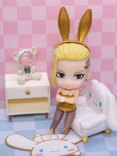 黏土人配件系列 换装用兔女郎裝 Gold 