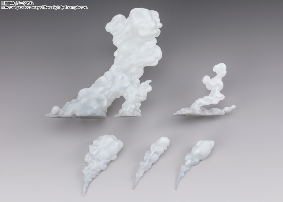 魂EFFECT系列 白色烟雾特效件 S.H.Figuarts配件