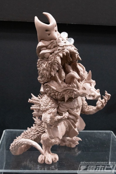 Q版拟真 新世纪福音战士2号机 凶兽哥斯拉模式