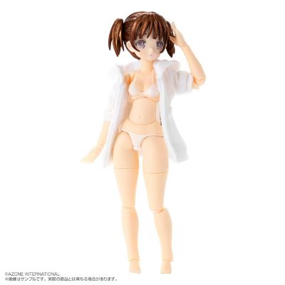 BMC001-BRH Bikni Mates 吉野入美 棕发・白色比基尼