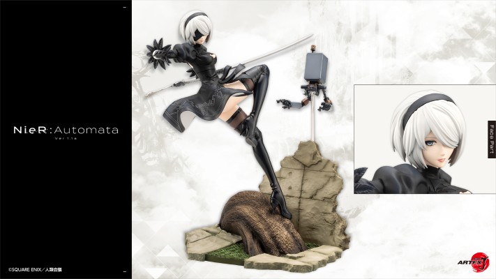 ARTFX J 尼尔：自动人形ver.1.1a 2B（寄叶二号B型）