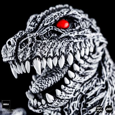 软胶 JAMES GROMAN设计 哥斯拉 钢笔与墨水版