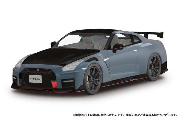 乐Pla Snap Car No.02-NG R35 日产 GT-R NISMO 特别版 2022年款 NISMO 隐形灰