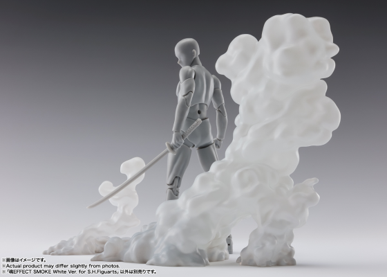魂EFFECT系列 白色烟雾特效件 S.H.Figuarts配件