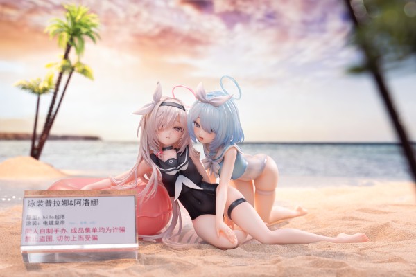 蔚蓝档案 泳装普拉娜&阿洛娜