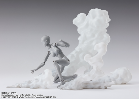 魂EFFECT系列 白色烟雾特效件 S.H.Figuarts配件