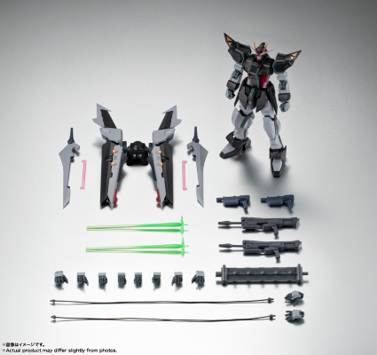 ROBOT魂＜机动战士系列＞GAT-X105E＋AQM/E-X09S 漆黑强袭高达  剧中版