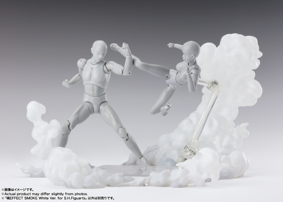魂EFFECT系列 白色烟雾特效件 S.H.Figuarts配件