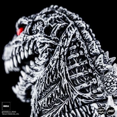 软胶 JAMES GROMAN设计 哥斯拉 钢笔与墨水版